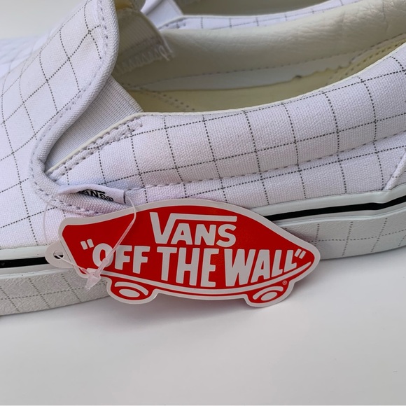 VANS Classic Slip-On Checkerboard Day Shoes sneakers Unisex Sz Men 9.5 Women 11 - Picture 9 of 15